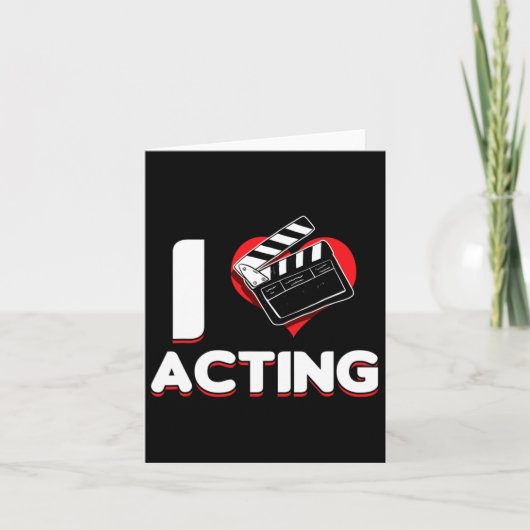 オペラ・ブロードウェイ・ステージ俳優・劇場女優の私たちを愛して カード (正面)