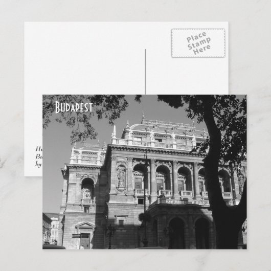 オペラ ポストカード (正面/裏面)