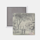 オペラ「ラクメ」第II幕のデザインを設定 マグネット (正面/裏面)