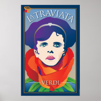 オペラ・ラ・トラヴィアタ ポスター
