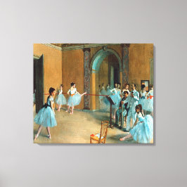 オペラ・ラ・ルーのホワイエでのリハーサル キャンバスプリント