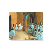 オペラ・ラ・ルーのホワイエでのリハーサル