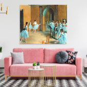 オペラ・ラ・ルーのホワイエでのリハーサル キャンバスプリント (インサイチュ (リビング))