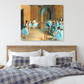 オペラ・ラ・ルーのホワイエでのリハーサル キャンバスプリント (インサイチュ (寝室))