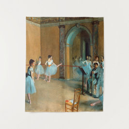 オペラ・ラ・ルーのホワイエでのリハーサル タペストリー