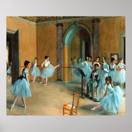 オペラ・ラ・ルーのホワイエでのリハーサル ポスター