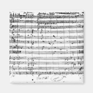 オペラ「Don GiovanniのMs.1548 Ouverture マグネット