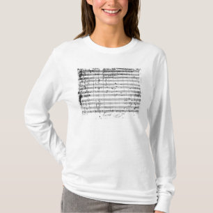 オペラ「Don GiovanniのMs.1548 Ouverture Tシャツ