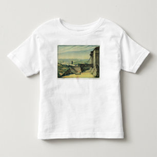 オペラ「Fidelioの行為IIのための舞台装置 トドラーTシャツ