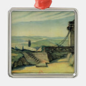 オペラ「Fidelioの行為IIのための舞台装置 メタルオーナメント (正面)