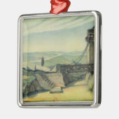 オペラ「Fidelioの行為IIのための舞台装置 メタルオーナメント (左)