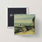 オペラ「Fidelioの行為IIのための舞台装置 缶バッジ (正面&裏面)