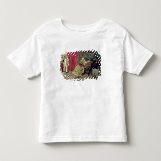 オペラ「Pagliacciからの場面 トドラーTシャツ (正面)