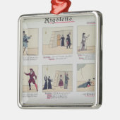 オペラ「Rigolettoからの場面 メタルオーナメント (左)