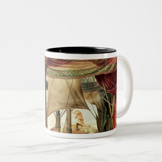 オペラ「TristanおよびIsoldeのためのモデルを上演して下さい ツートーンマグカップ (正面右)