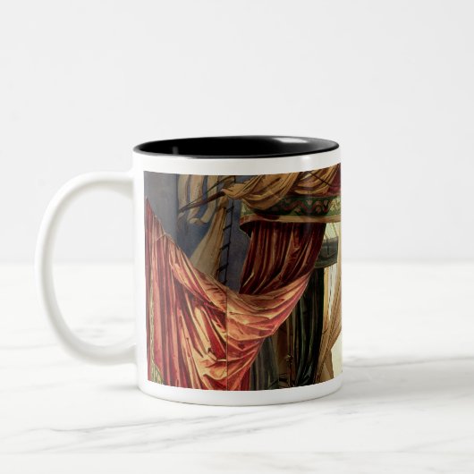 オペラ「TristanおよびIsoldeのためのモデルを上演して下さい ツートーンマグカップ (左)