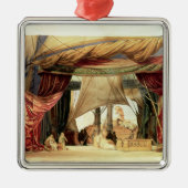 オペラ「TristanおよびIsoldeのためのモデルを上演して下さい メタルオーナメント (正面)