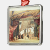 オペラ「TristanおよびIsoldeのためのモデルを上演して下さい メタルオーナメント (左)