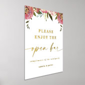 オペリアエレガントオープンバーホイル実在ス結婚サイン 箔ポスター (レイダウン)