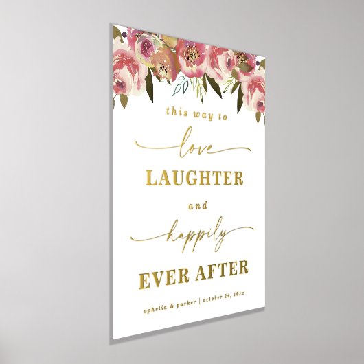 オペリアエレガント披露宴この方法のウェッディ実在ング 箔ポスター (レイダウン)