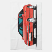 オペルカリブラレッド前面 キッチンタオル (縦)