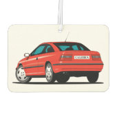 オペルカリブラ2面 カーエアーフレッシュナー (裏面)