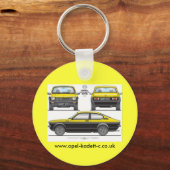 オペルキーリング キーホルダー (正面)