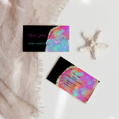 オペルクリスタルジェムストーンビジネスカード 名刺