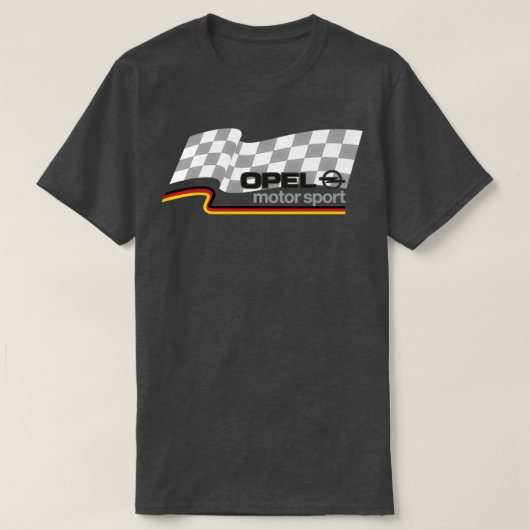 オペルモータースポート Tシャツ (デザイン正面)