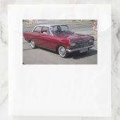 オペルレコード1900 長方形シール (バッグ)