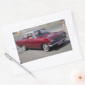 オペルレコード1900 長方形シール (封筒)