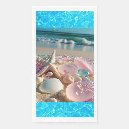 「オペル波：ブルー海紙ナプキンス」は？ (正面)