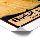 オペル自転車ヴィンテージ広告ポスター ポスター (角)