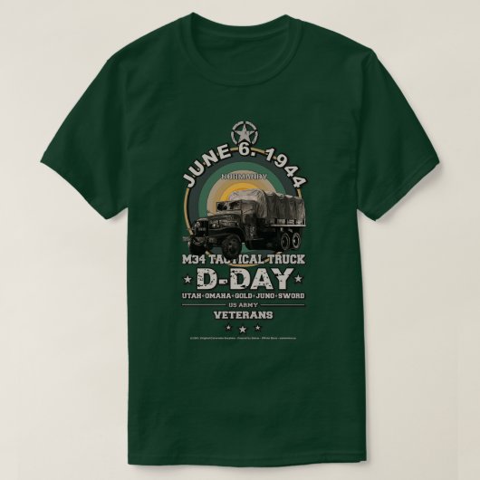 オペレーションのオーバーロード退役軍人 Tシャツ (デザイン正面)