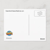 オペレーションチーズメディシン公式はがき ポストカード (裏面)