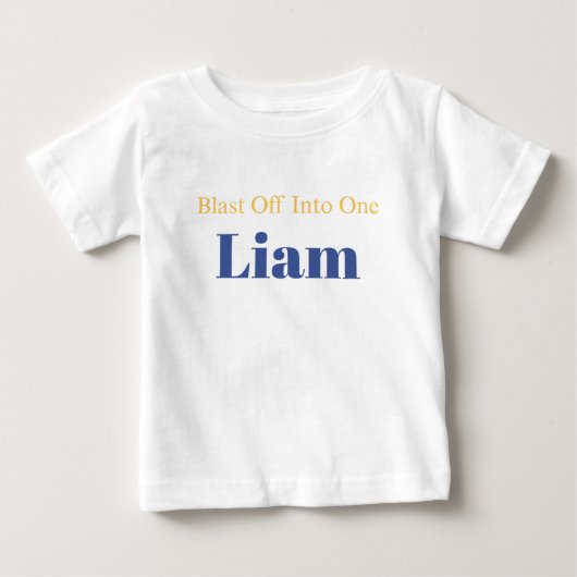 オペレーション成功!1歳の誕生日Tシャツ ベビーTシャツ (正面)