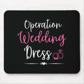 オペレーション ウェディングドレス バチェロレッテパーティー ウェディング マウスパッド