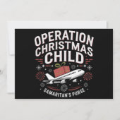 オペレーション・クリスマス・チャイルド 面白い家族マッチング シーズンカード (正面)