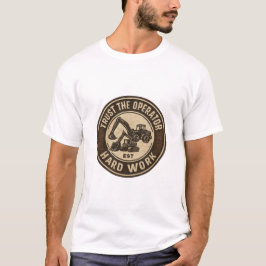 オペレーターを信じろ ハードワークバッジ Tシャツ
