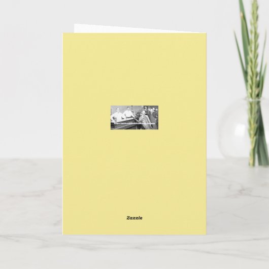 オペレーティングエンジニアクレーンアートメリークリスマス シーズンカード (裏面)