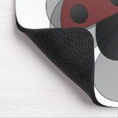 オペン翼付きラディバグ マウスパッド (コーナー)