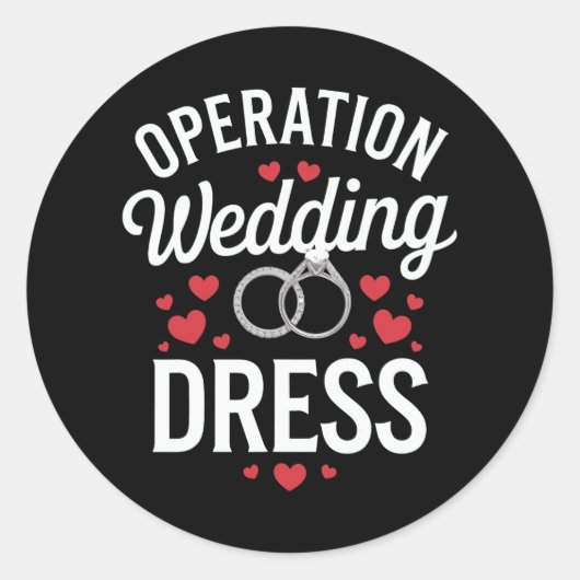 オペ結婚レーション ラウンドシール (正面)