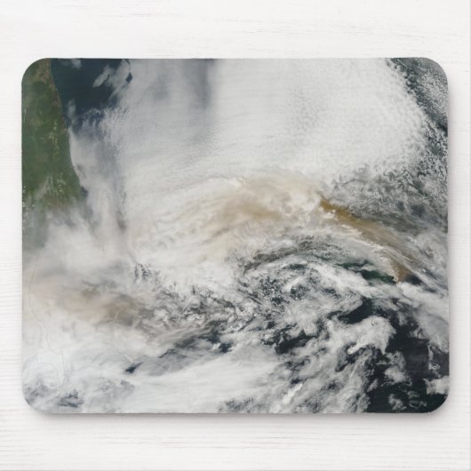 オホーツク吹海向こうSarychevピーク マウスパッド (正面)