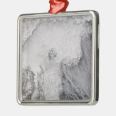 オホーツク海の氷雲通り メタルオーナメント (左)