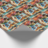 オホーリーナイト出生クリスマス ラッピングペーパー (角)