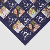 オホーリーナイト出生ネイビーブルーファミリーフォト 薄葉紙 (詳細)