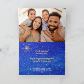 オホーリーナイト金ゴールドスターブルー宗教 シーズンカード (内部)