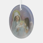 オホーリーナイト ガラスオーナメント (正面左)