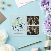 "オホーリーナイト"クリスマスフォト アクリル招待状 (インサイチュ (ウェディング))