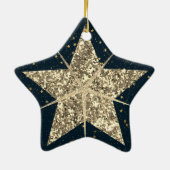 オホーリーナイト |星は明るい家族輝くだ セラミックオーナメント (裏面)